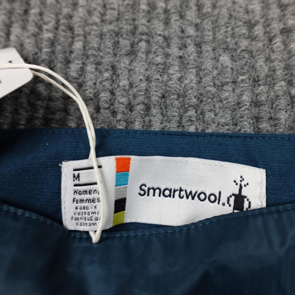 Smartwool Smartloft Zip Skirt Womens Medium Twilight Blue Insulated Hiking Ski - Picture 4 of 8